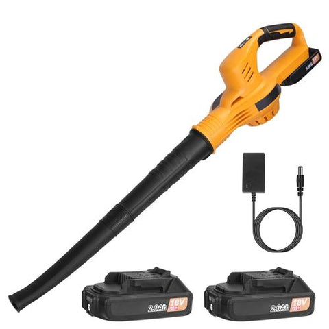Cordless Leaf Blower Handheld Electric Battery Powered Air Blower Max 124MPH