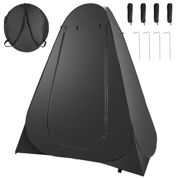 cloth changing tent Pop Up Privacy Tent Foldable Outdoor Shower Toilet Tent Portable Cloth – YardEpic