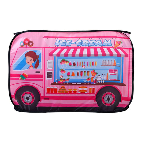 Ice Cream Bus Pop Up Tent Kids Children Baby Play House Indoor Outdoor Use