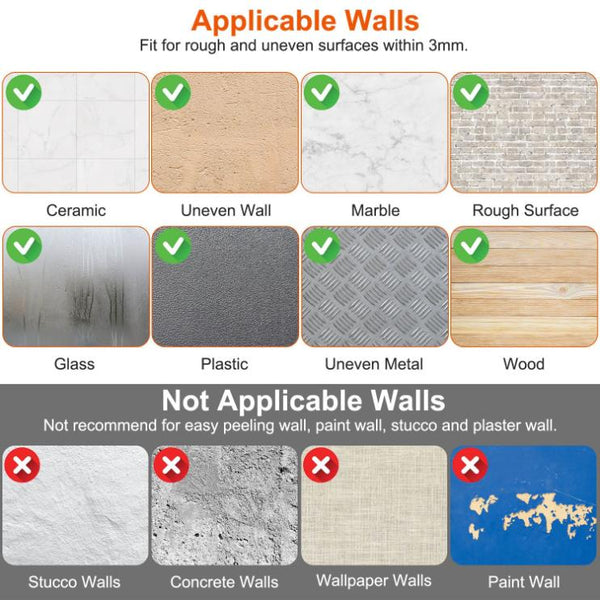 6 Pack Adhesive Hooks Aluminum Alloy Double Hook Wall Hanging Holders Hangers with Strong Glue 22LBS Capacity for Robe Coat Hat Keys