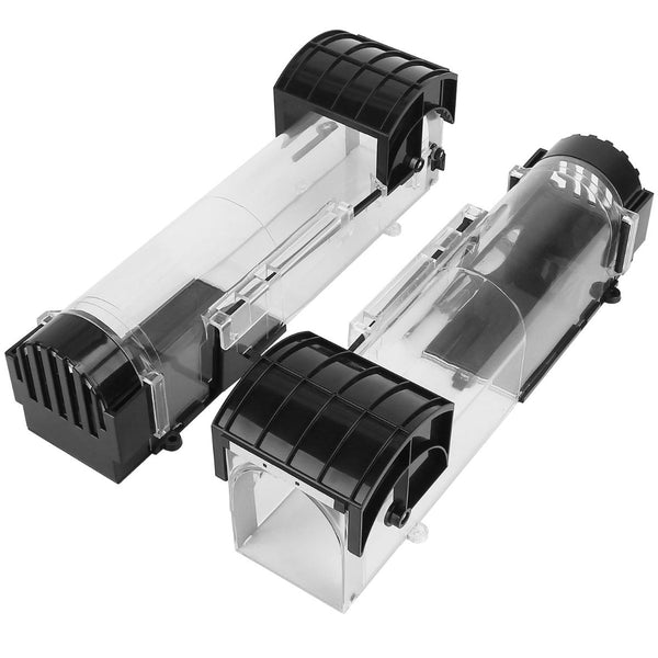 2Pcs Humane Live Mouse Trap Reusable Rat Rodent Trap Catch Release Cage Safe