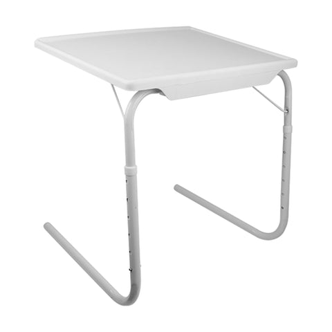 Foldable Tray Table Sofa TV Tray 6 Heights 3 Angles Laptop Desk Adjustable