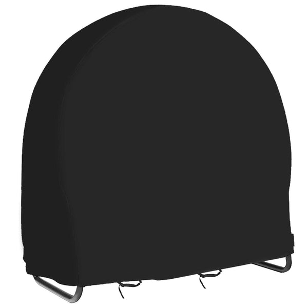 Round Firewood Rack Cover Waterproof Windproof Resistant 210D Oxford Cloth Outdoor Circular