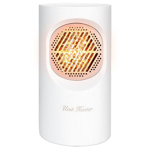 300W Mini Heating Unit Portable Electric Small Heater Fan Portable Floor Desktop