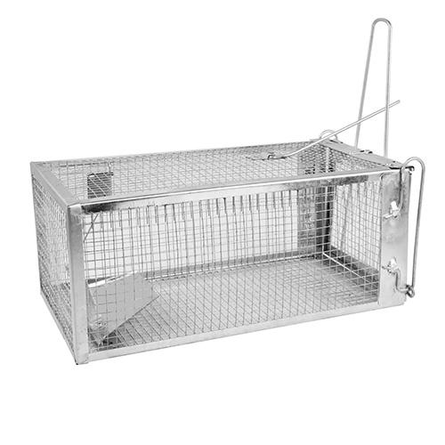 Rat Trap Cage Humane Live Rodent Trap Cage Metal Mice Mouse Control Bait Catch