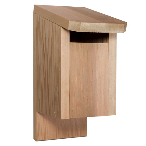 Cedar Bluebird Birdhouse Wall Tree Mounting