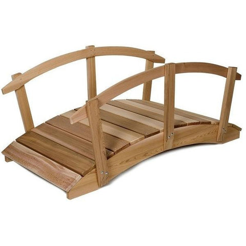 8ft Bridge with Rails FB96U-R - All Things Cedar - Buy Online at YardEpic.com