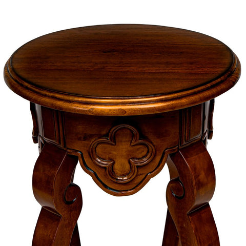 Ornamental Plant Vase Display Accent Stand w/ Lower Shelf