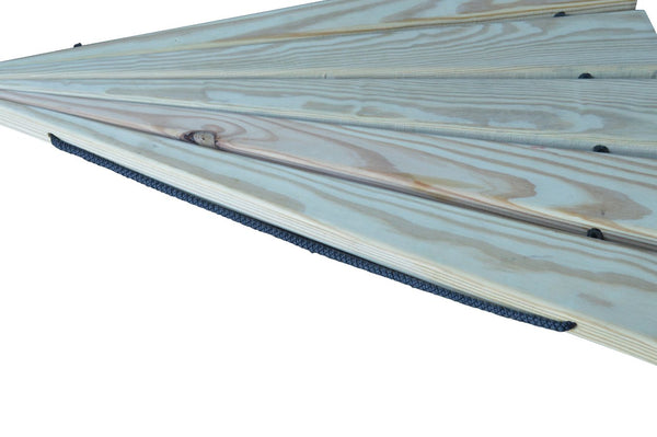 Walkway Corners in Pine Wood
