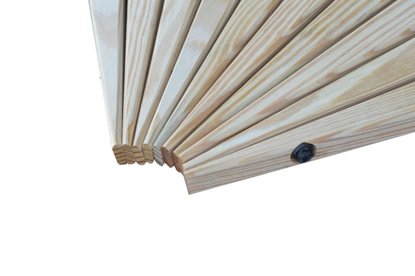 Walkway Corners in Pine Wood