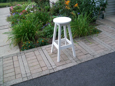 Bar Stool in HDPE Poly Lumber