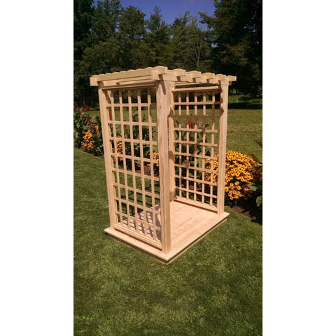 Lexington Arbor & Deck in Pine - Buy Online at YardEpic.com