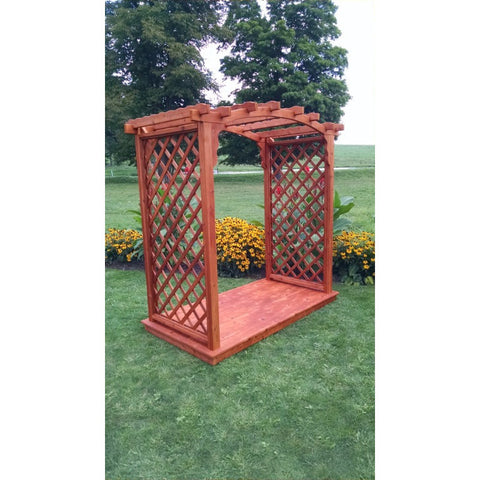 Jamesport Arbor & Deck in Cedar - Buy Online at YardEpic.com