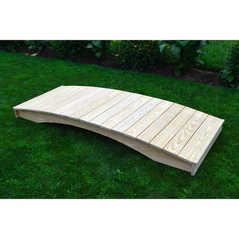 Plank Garden Bridge in Pine - Buy Online at YardEpic.com