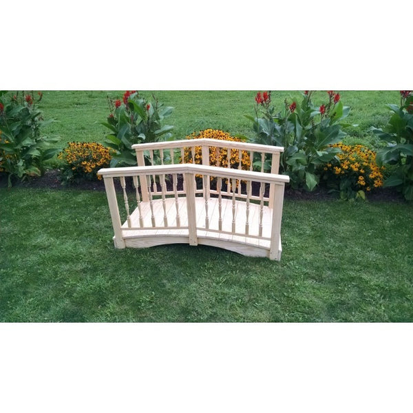 3 & 4 Ft. Wide Spindle Bridge in Pressure Treated Pine - Buy Online at YardEpic.com
