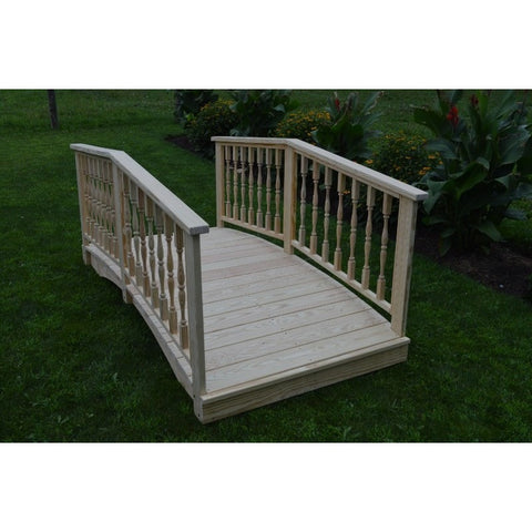3 & 4 Ft. Wide Spindle Bridge in Pressure Treated Pine - Buy Online at YardEpic.com