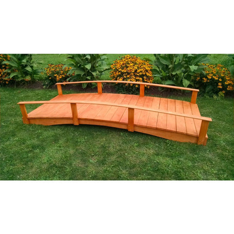 Oriental Garden Bridge in Pressure Treated Pine - Buy Online at YardEpic.com