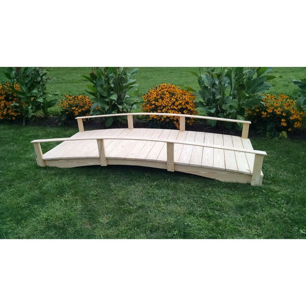Oriental Garden Bridge in Pressure Treated Pine - Buy Online at YardEpic.com