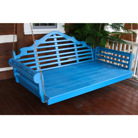 Marlboro Swing Bed in Yellow Pine - Buy Online at YardEpic.com