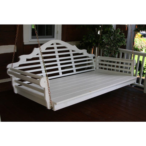 75" Twin Mattress Marlboro Swingbed in Yellow Pine - Buy Online at YardEpic.com