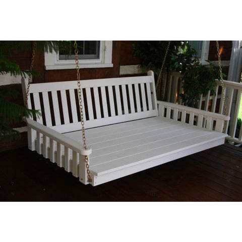 Traditional English Swingbed in Pine - Buy Online at YardEpic.com