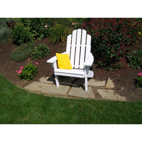 Kennebunkport Adirondack Chair in Yellow Pine - Buy Online at YardEpic.com
