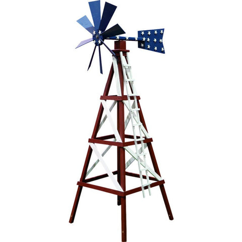 Farm Style Windmill Garden Outdoor Spinner - Buy Online at YardEpic.com