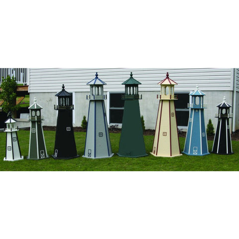 Custom Painted Lighthouse - Buy Online at YardEpic.com