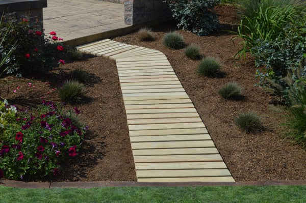 Roll-up Pine Wood Walkways