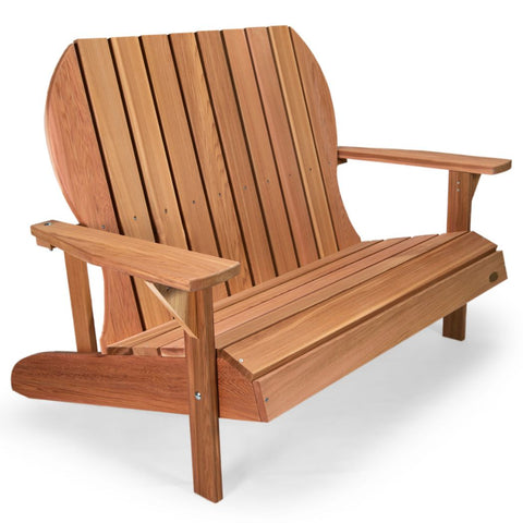 Cedar Loveseat 2 Person Wide Backed Bench