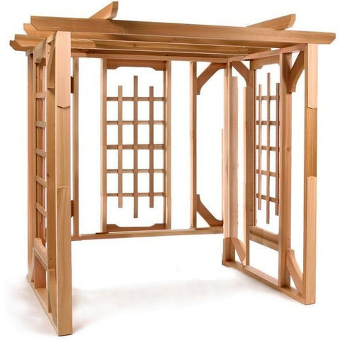 Red Cedar Pergola PO72U - All Things Cedar - Buy Online at YardEpic.com