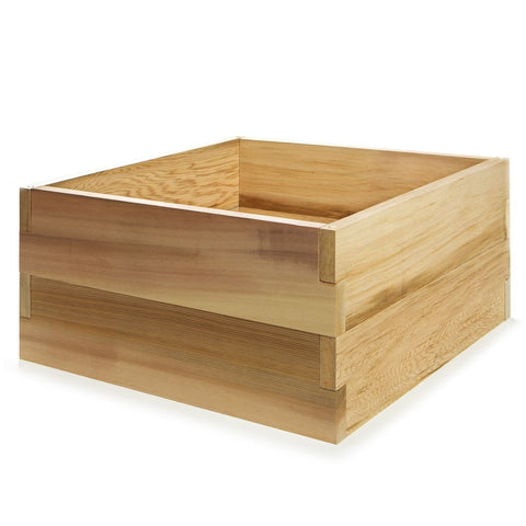 2-Tier Square Raised Garden Box, 3-ft