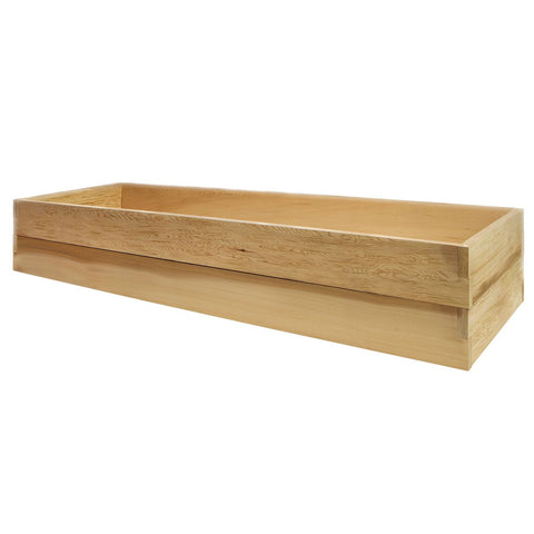 2-Tier Raised Garden Box, 6-ft Stacked Rectangle Planter