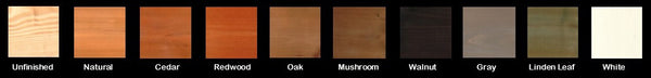 Walkway Corners in Pine Wood