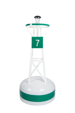 Buoy Sea Lake Home Theme Decor Custom Numbers Solar Light