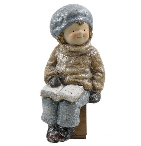 Set of 2 Tushkas Tealight Candle Holder Christmas Figurines