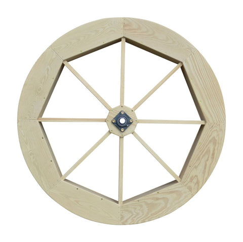 Waterwheel with Shaft Yard Lawn Decoration