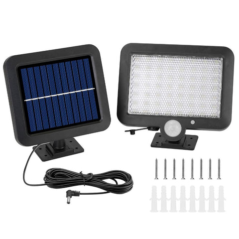 Outdoor Solar Security Flood Light Wall Solar Lamp Motion Sensor LED Garden Garage Light