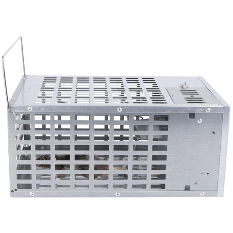 Humane Live Mouse Trap Reusable Metal Rat Rodent Cage Catch Release Pet Child Safe No Kill