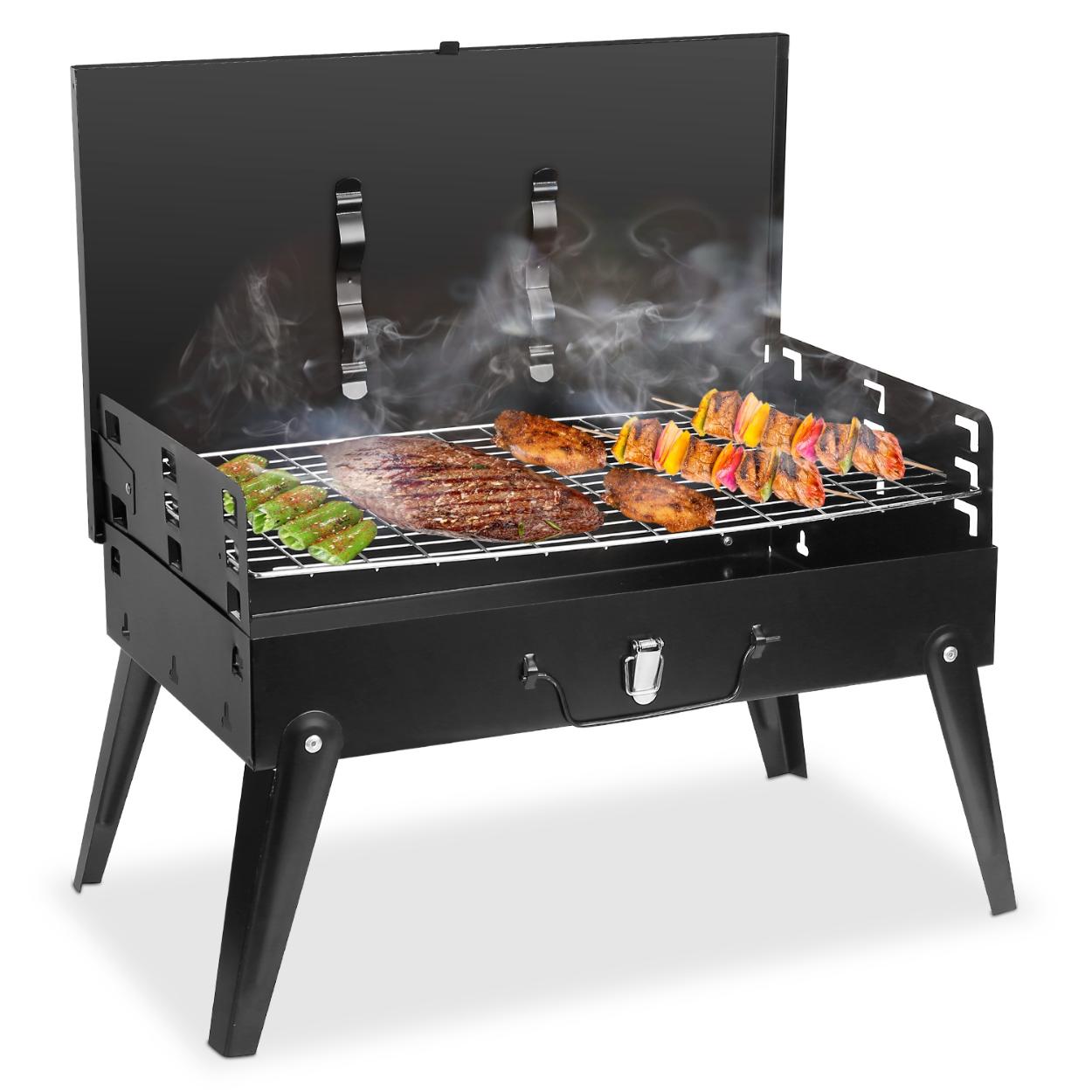 thumbnail image 2 of Amylove Grill Storage Bag Bbq Tool Storage Black Container Utensils | Seychelles 2 of 14
