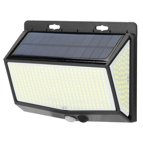 Solar Powered Wall Lights Outdoor Waterproof 468 LED Beads Solar Lamps Motion Sensor