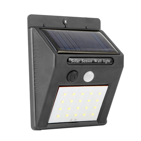 Solar Light 20 LEDs Outdoor Motion Sensor Lights Waterproof Wide Angle Garage Door