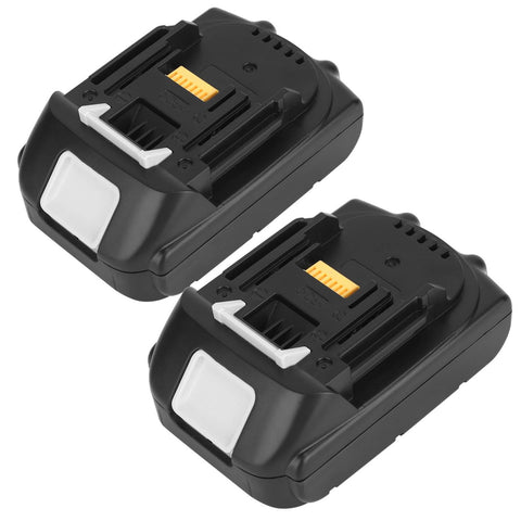 2 Pack 18V Li-ion Power Tool Battery Replacement Fit for Makita