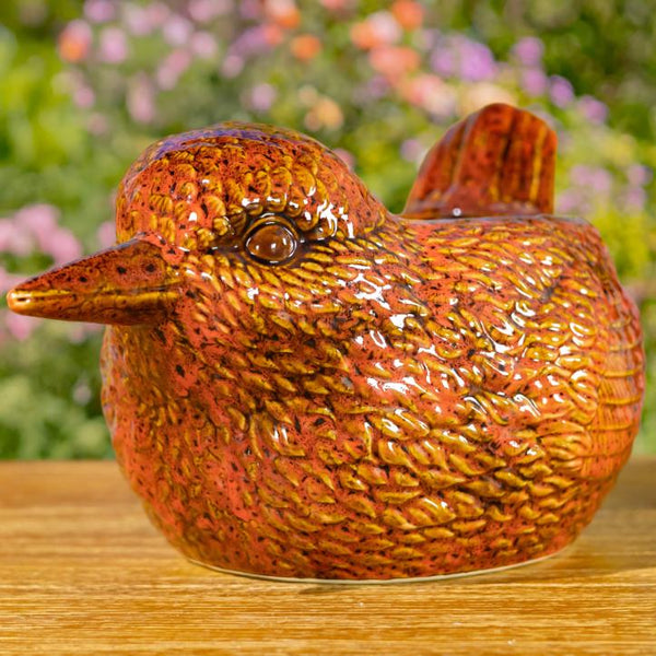 Hand Painted Ceramic Planters in Animal Designs