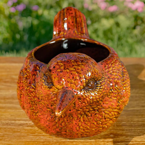 Hand Painted Ceramic Planters in Animal Designs