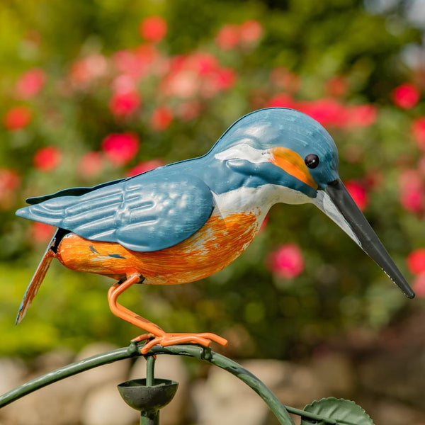 Double Hummingbird Balance Stake "Tiny & Teeny" 47" Tall
