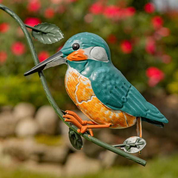 Double Hummingbird Balance Stake "Tiny & Teeny" 47" Tall