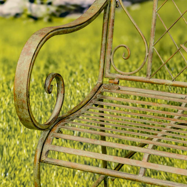 Classic Iron Benches with Animal Silhouette Shapes