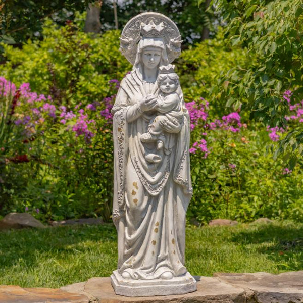"Our Lady of Perpetual Help" Magnesium Garden Statue 48" Tall