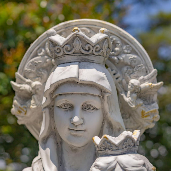 "Our Lady of Perpetual Help" Magnesium Garden Statue 48" Tall